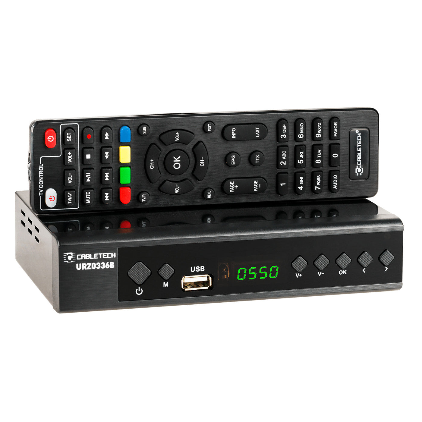 Sintonizador Cabletech DVB-T2/C HEVC H.265 ideal para recibir la nueva –  Euroelectronics ES