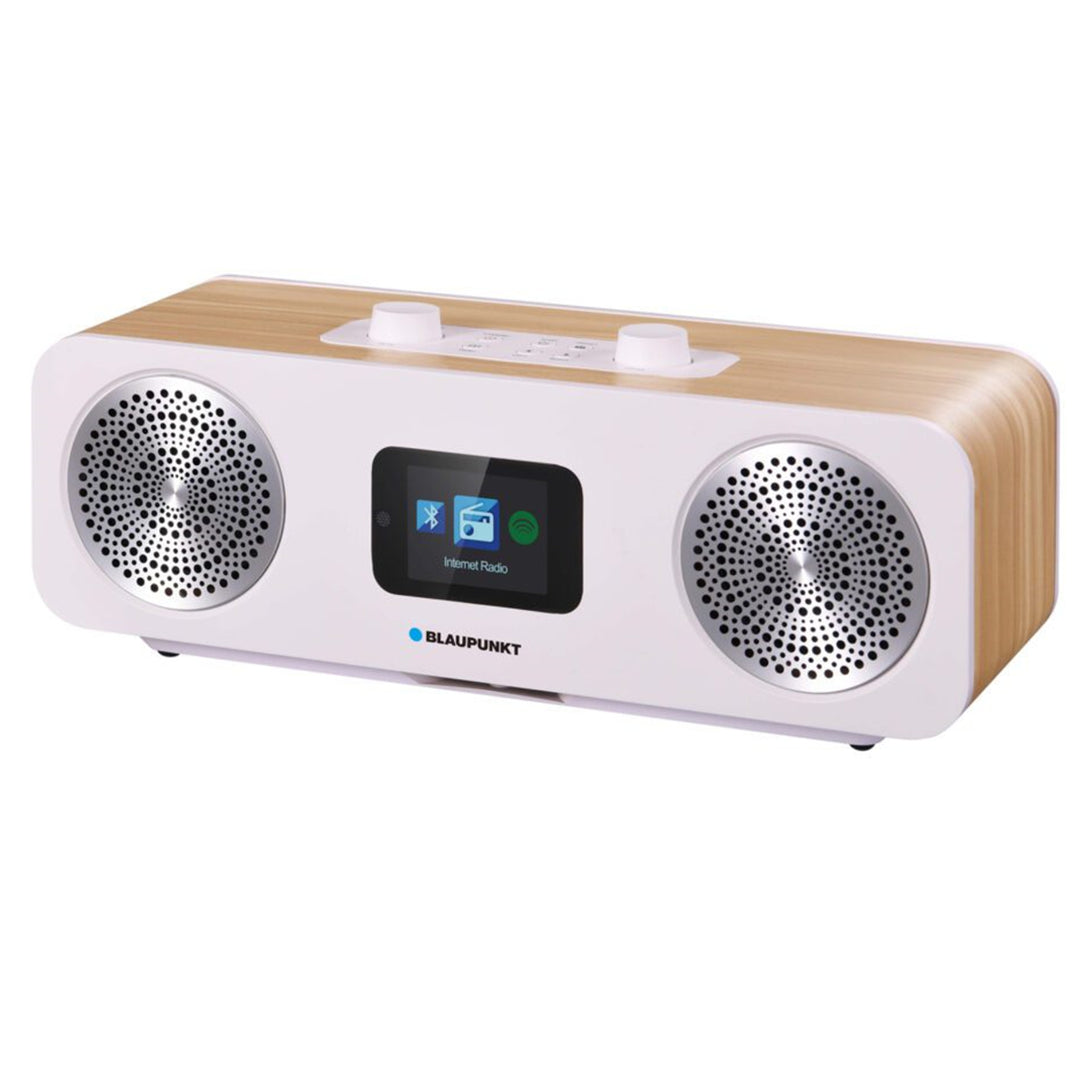 Radio DAB+/FM Radio por Internet con Bluetooth Compatible con Spotify Connect Podcasts Soporte UPnP Pantalla TFT Reloj con función de alarma 2,4".