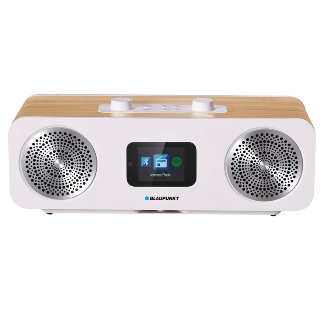 Radio DAB+/FM Radio por Internet con Bluetooth Compatible con Spotify Connect Podcasts Soporte UPnP Pantalla TFT Reloj con función de alarma 2,4".