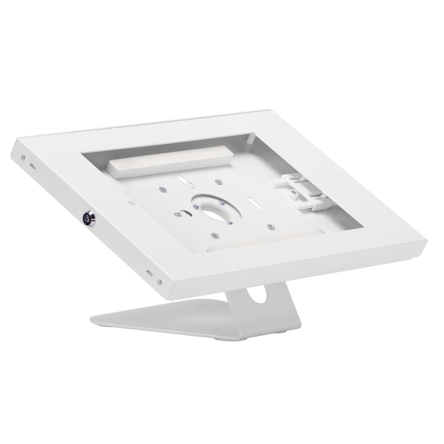 Maclean MC-475 - Soporte para Tablet con Protección Antirrobo para Montaje en Pared o Mesa, Compatible con 9,7"-11", iPad/iPad Air/iPad Pro, Samsung Galaxy Tab A/Tab A7/Tab S6 Lite (blanco)