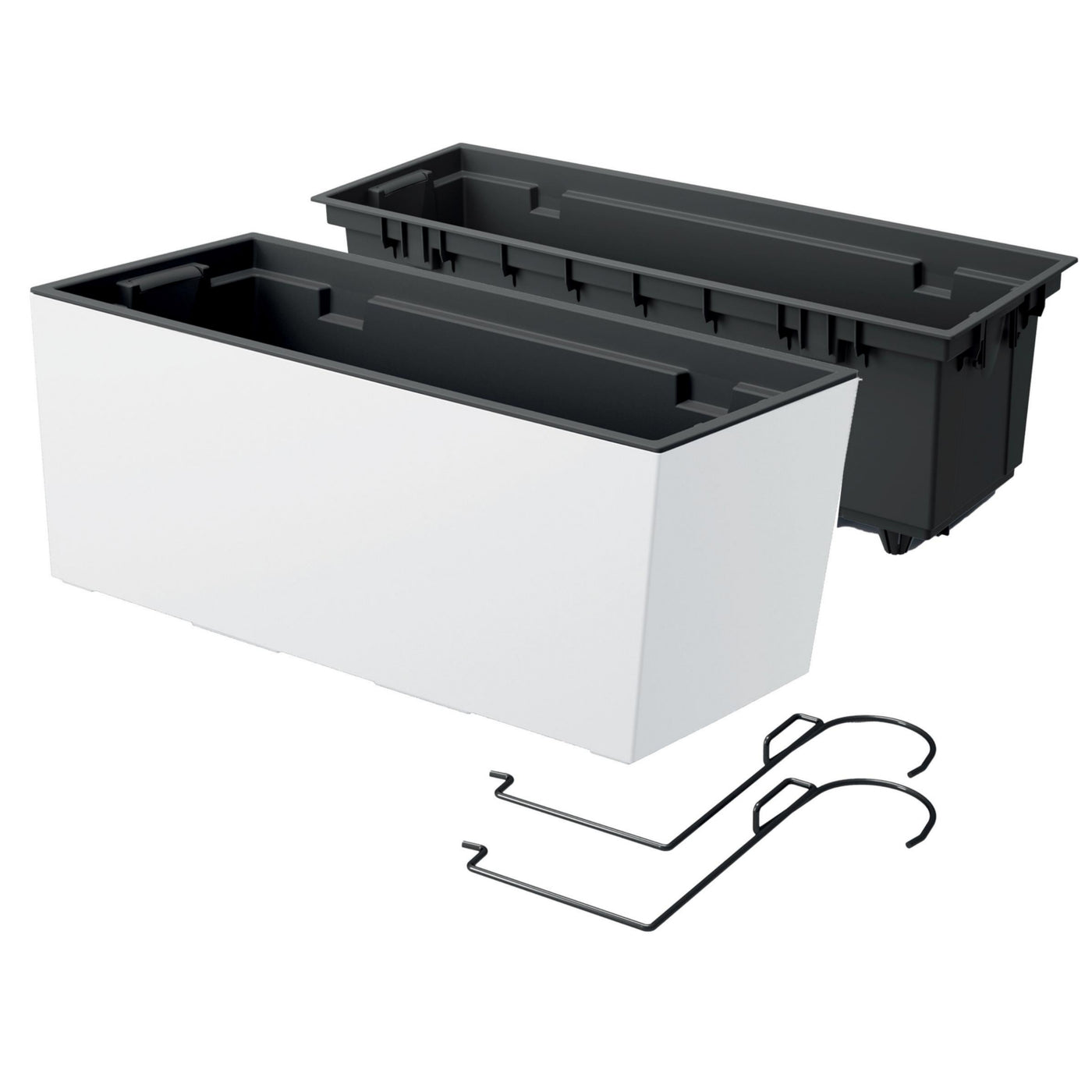 Prosperplast Urbi Case W DUC400W-S449 - blanco mate