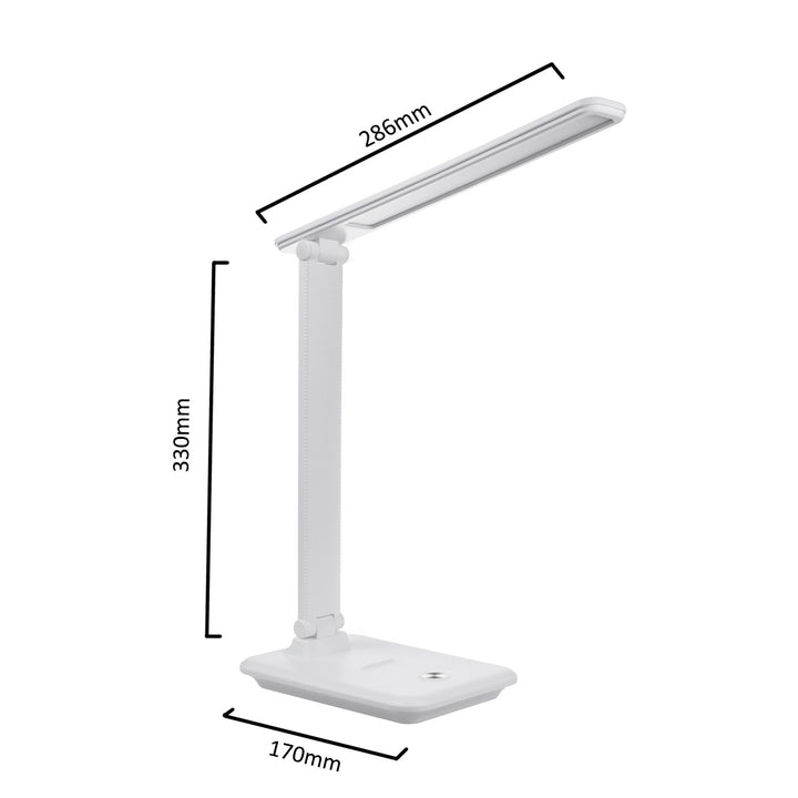 Lâmpada de mesa LED regulável Lâmpada de mesa 9W IP20 3000K 4500K 6500K