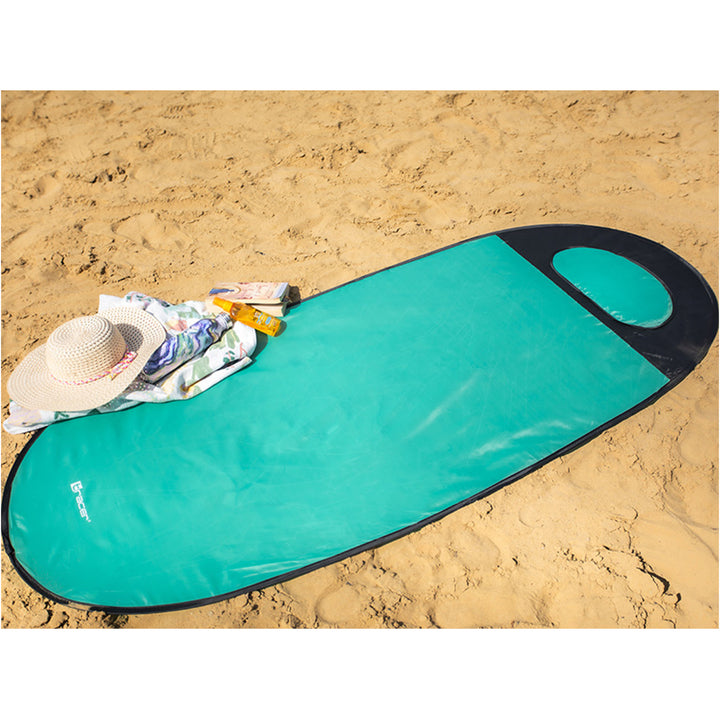 Manta de playa Manta de picnic 180x80cm Alfombra de playa Manta de exterior Impermeable Plegable Portátil Menta