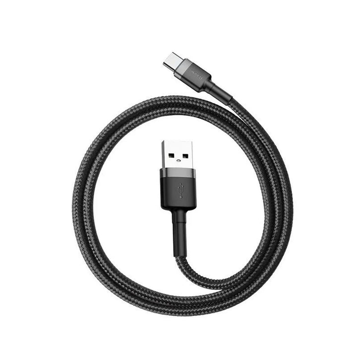 USB - Cable USB-C 3m Baseus Cafule CATKLF-UG1 Cable de carga rápida 2A para carga rápida.
