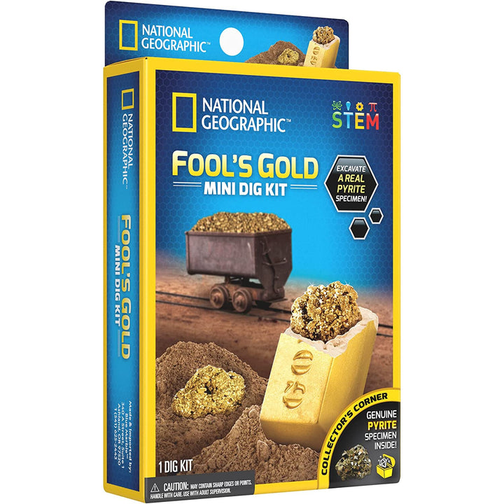 Conjunto National Geographic - Fool's Gold (Impulse Mini Dig Fool's Gold)