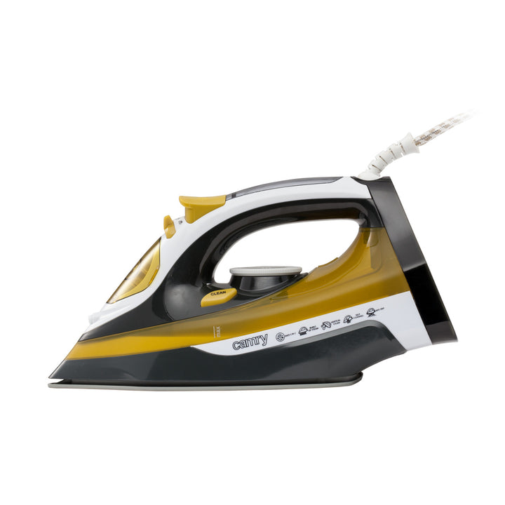 Plancha Camry CR 5029 3000W - suela de cerámica, función de limpieza automática
