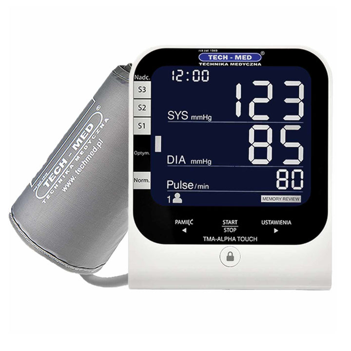 Monitor digital de pressão arterial Monitor universal de pressão arterial: 22-42 cm Índice de classificação de resultados da OMS