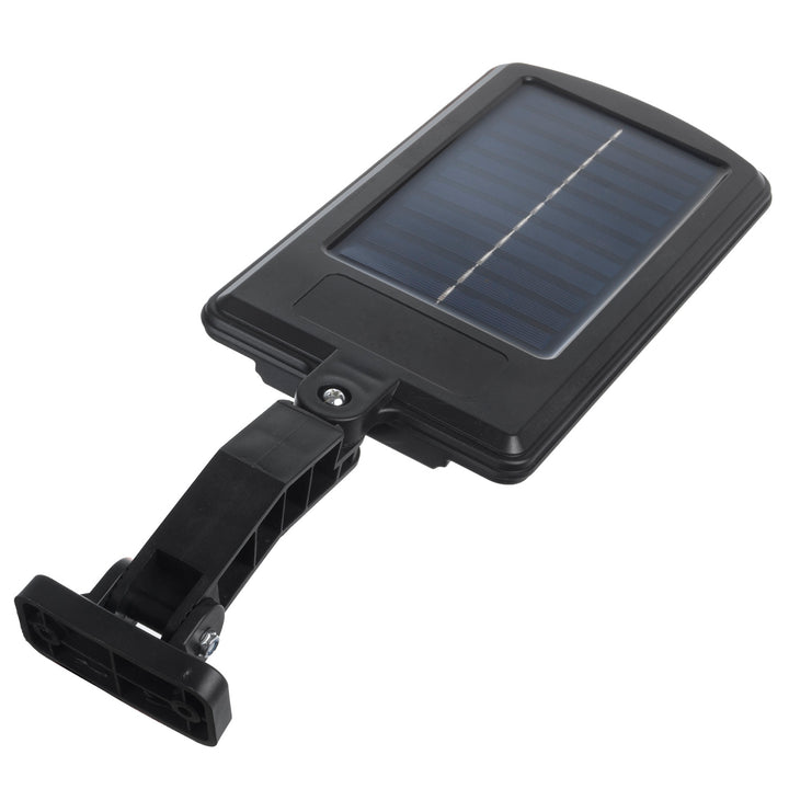 Farola LED solar con sensor de movimiento y mando a distancia Maclean IP54, 4W, 400lm, 6500K, Li-ion 1200 mAh, 3 modos de funcionamiento MCE446