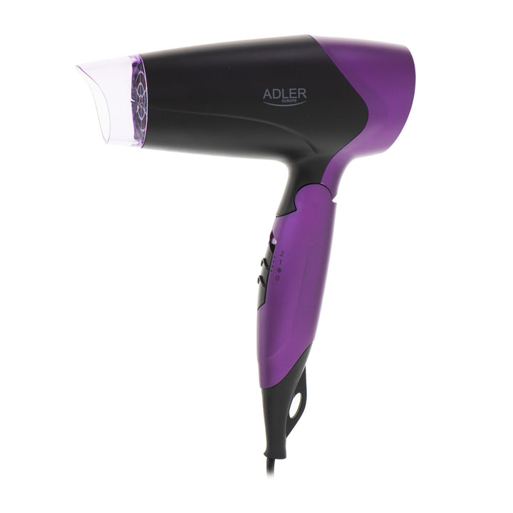 Secador 1600W com alça dobrável e concentrador de ar Adler AD 2260