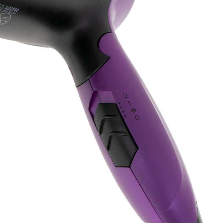 Secador 1600W com alça dobrável e concentrador de ar Adler AD 2260