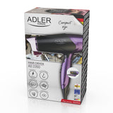 Secador 1600W com alça dobrável e concentrador de ar Adler AD 2260