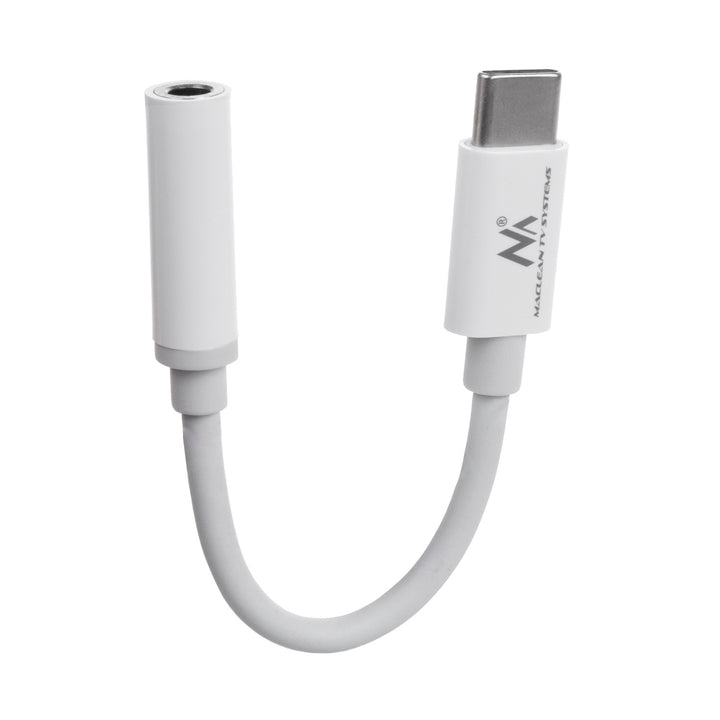 Adaptador USB tipo C - minijack de 3,5 mm Maclean, MCTV-847