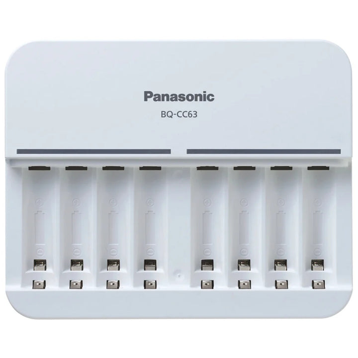 Carregador de bateria recarregável Panasonic Eneloop BQ-CC63 EKO Ni-MH