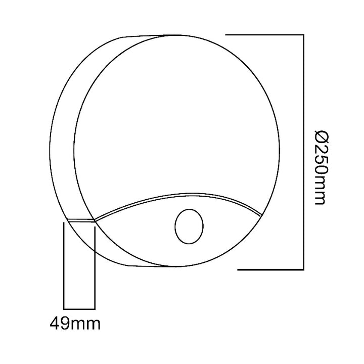 Lâmpada LED detector de movimento Maclean, infravermelho, branco, 10W, IP44, branco natural (4000K), 900lm, MCE357 W