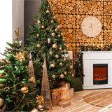 Árbol de Navidad de PVC Premium Abeto cubierto de nieve con ramas de PE 220
