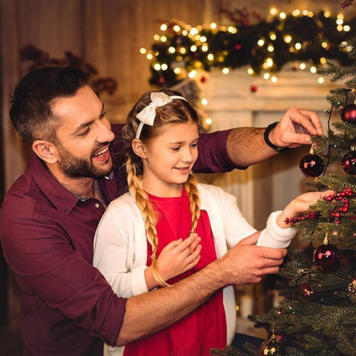 Árbol de Navidad de PVC Premium Abeto cubierto de nieve con ramas de PE 220