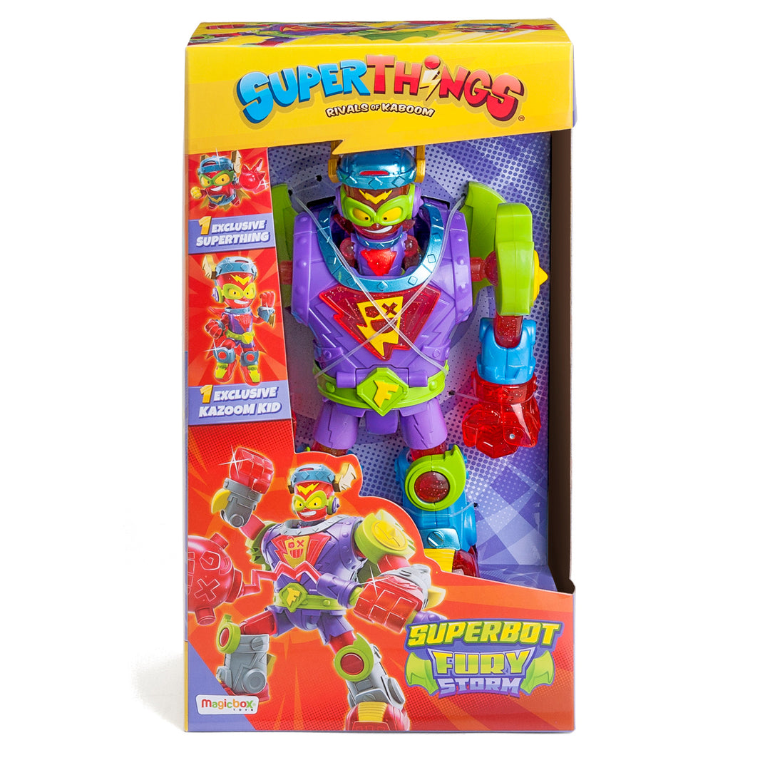 Juego de figuras SuperThings Robot Fury Storm serie 9