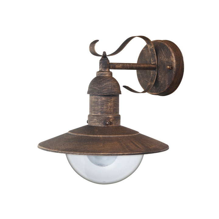 Rabalux Lampa Oslo aplique de jardim E27 60W dourado IP44