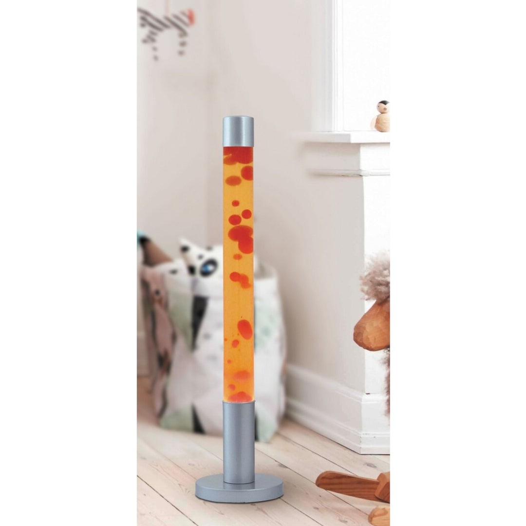 Lâmpada decorativa Dovce lavalamp E14 40W vermelho-amarelo