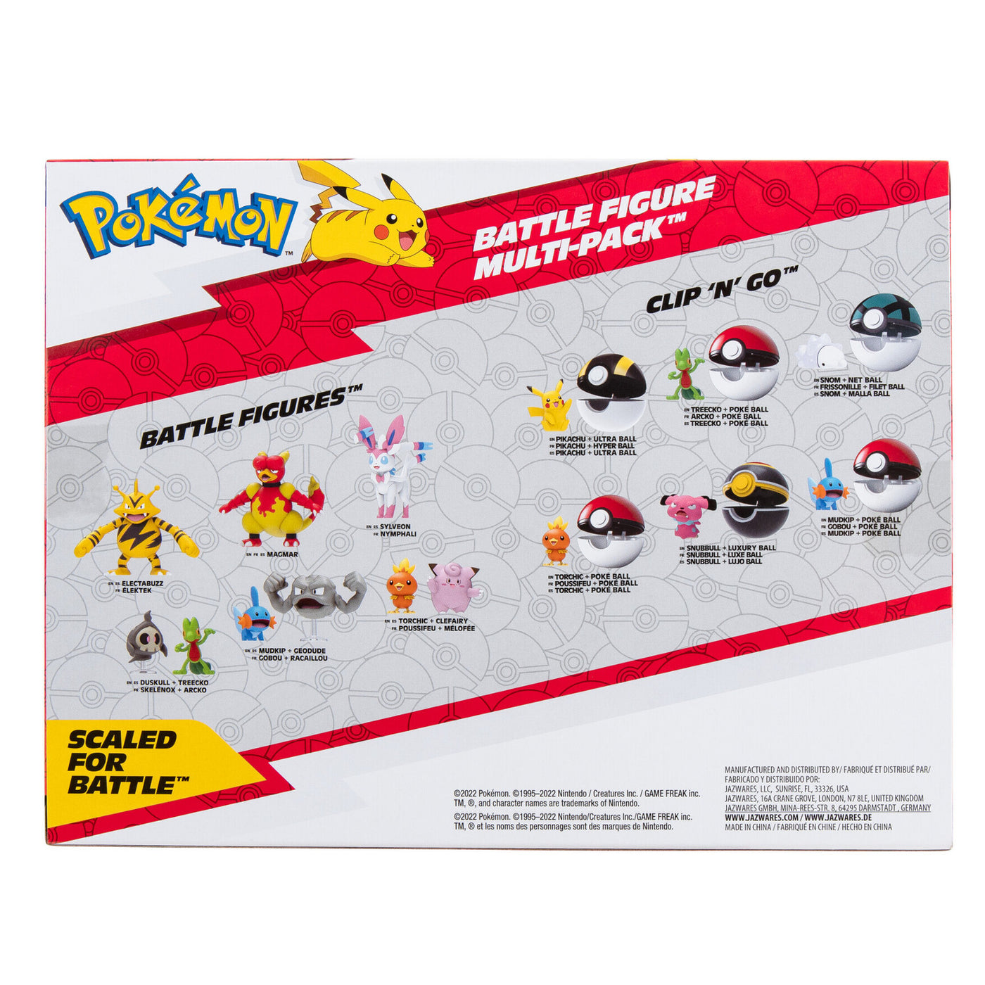 Conjunto de 6 Figuras Pokémon