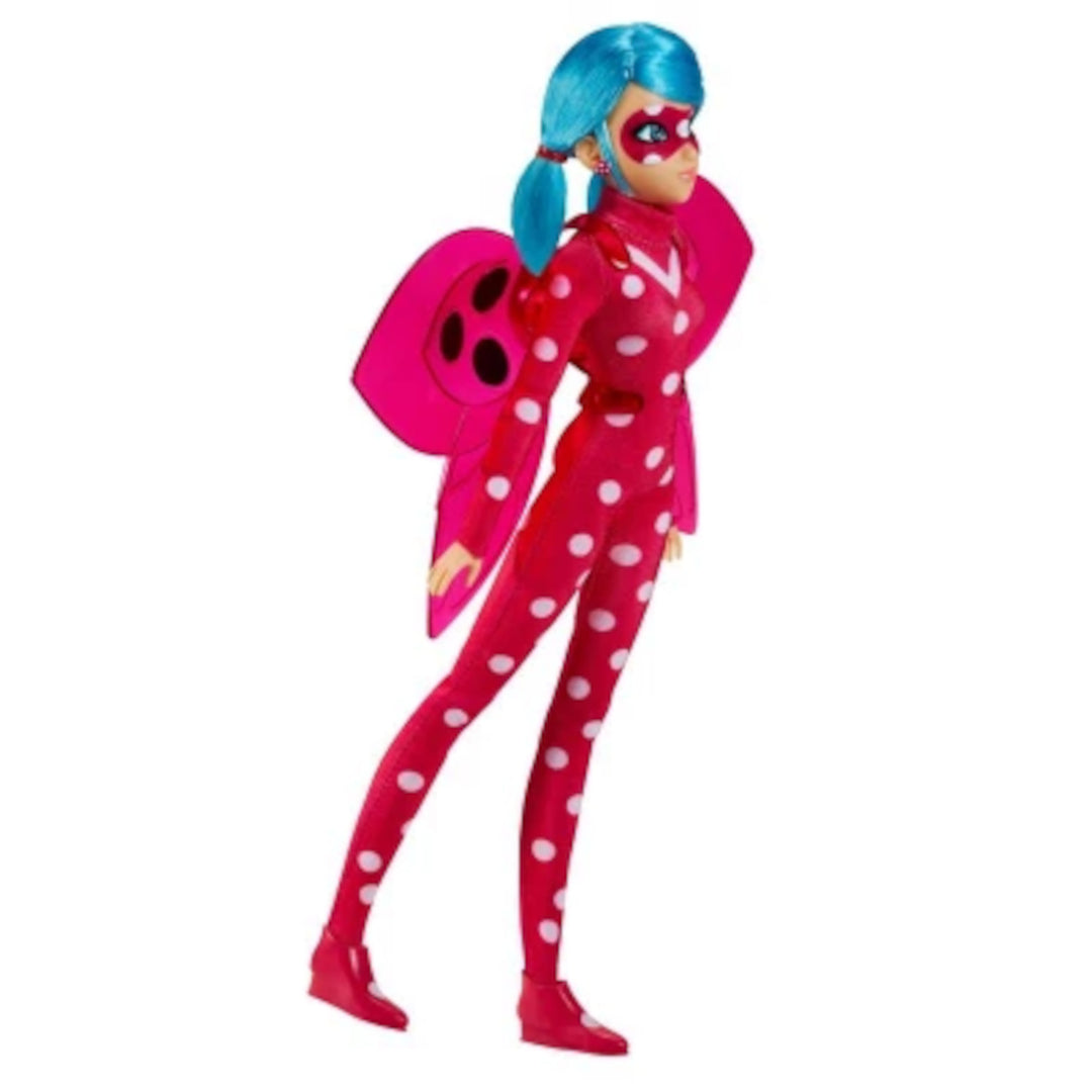 Boneca milagrosa Cosmobug Ladybug - braços e pernas dobráveis