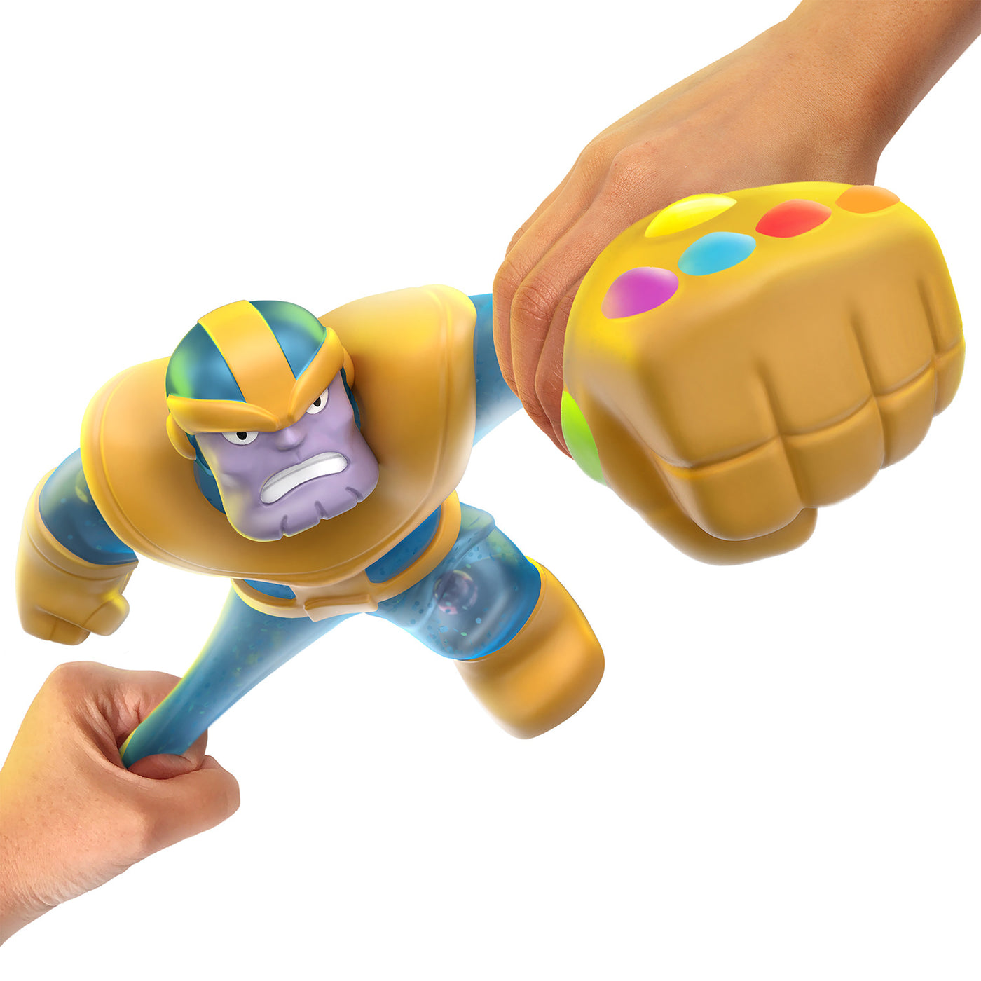 Figura Marvel Thanos Heroes of Goo Jit Zu - altura 20 cm