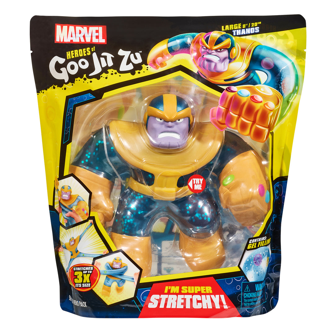 Figura Marvel Thanos Heroes of Goo Jit Zu - altura 20 cm