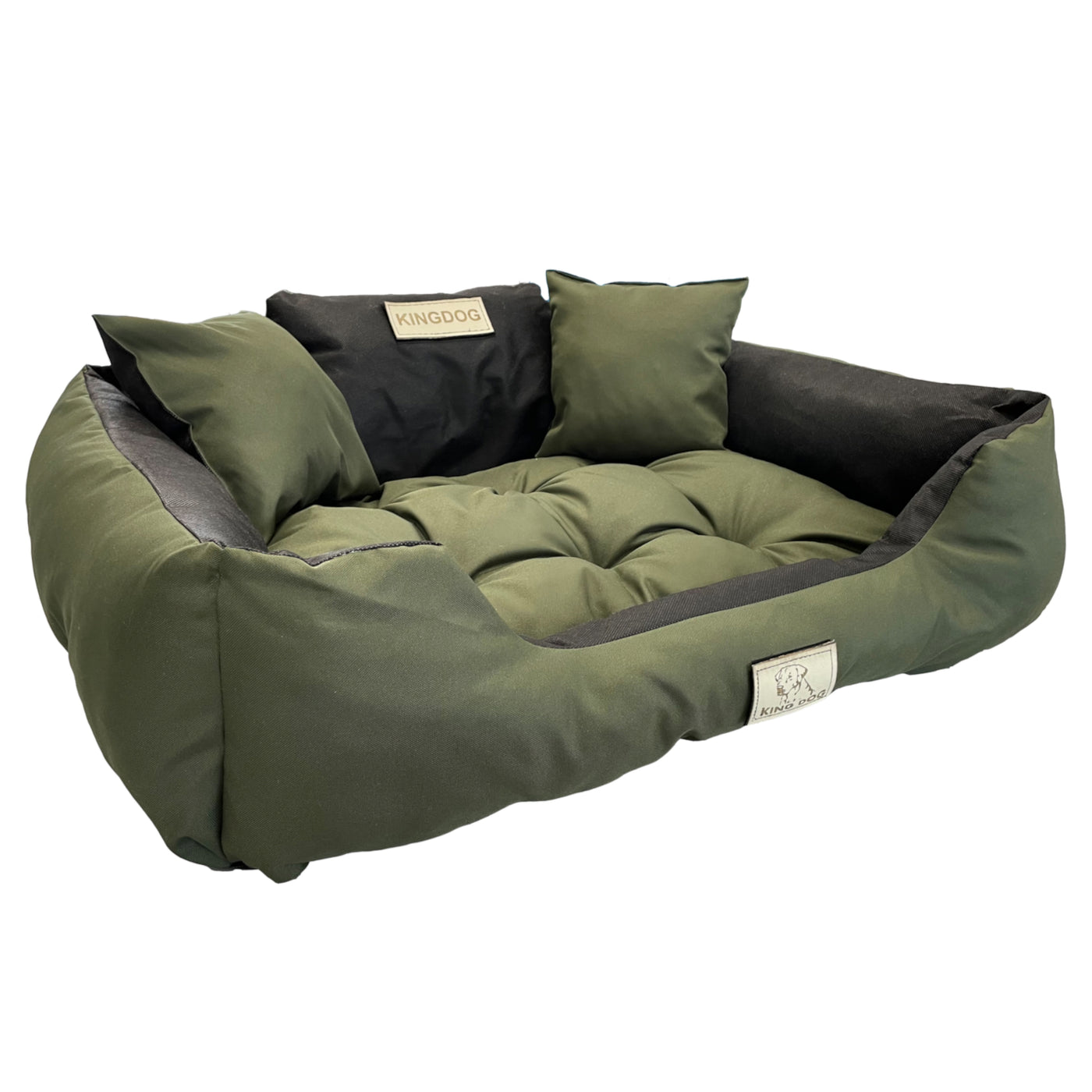 Cama para perros y gatos 55 x 45 Green Kingdog tamaño S