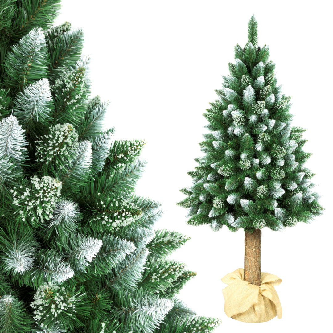 Árvore de Natal artificial DIAMOND em tronco 160 cm - alta qualidade