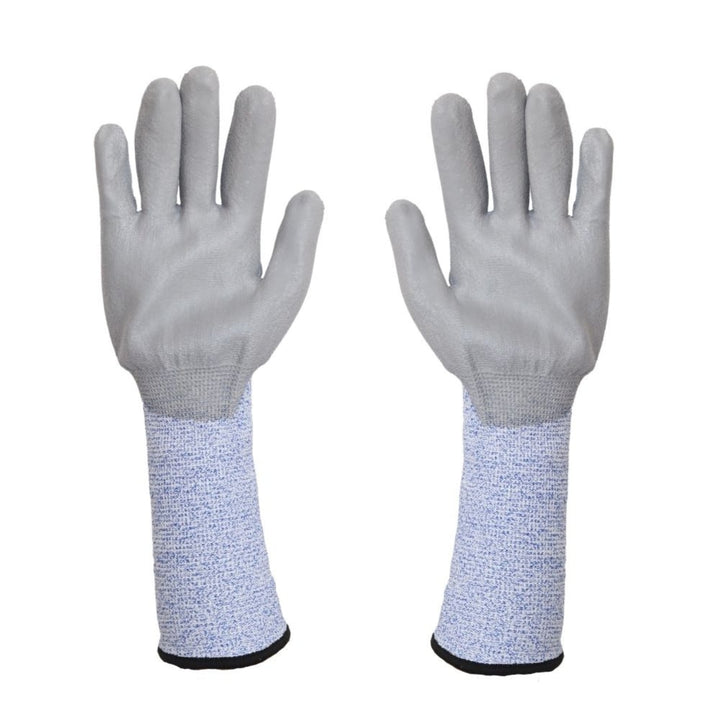 GUANTES ANTIESCARAS CON PUÑOS EXTENDIDOS TALLA 6 (1 PAR)