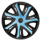 Calotas 16'' NRM N-Power bicolor azul/preto azul 4 unid.
