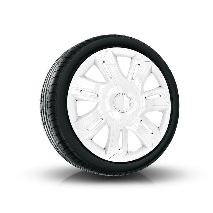 Boné Supernova 14" lacado branco 4 peças universal