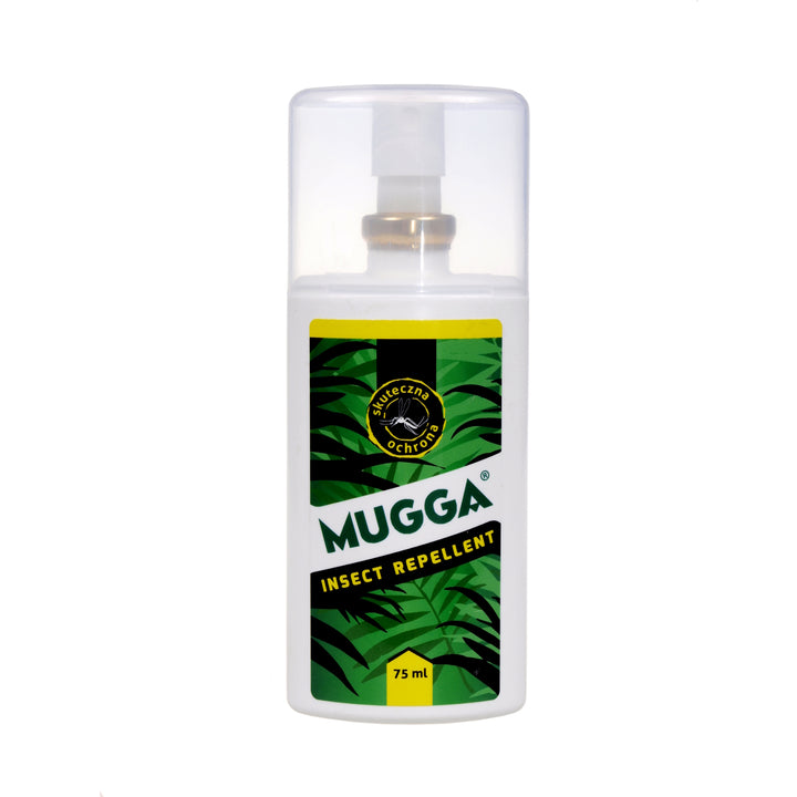 Conjunto 2X MUGGA 50% + 9,5% DEET Repelente de Mosquitos Familiar