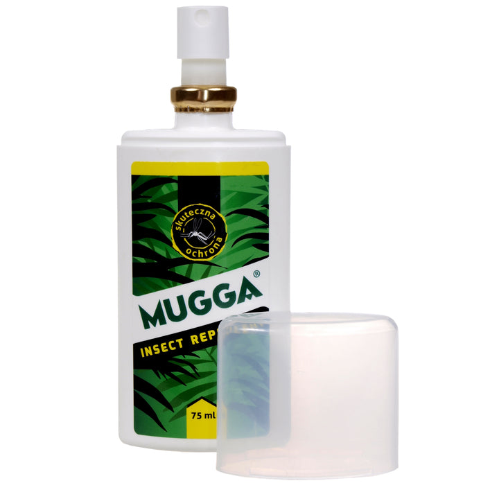 Conjunto 2X MUGGA 50% + 9,5% DEET Repelente de Mosquitos Familiar