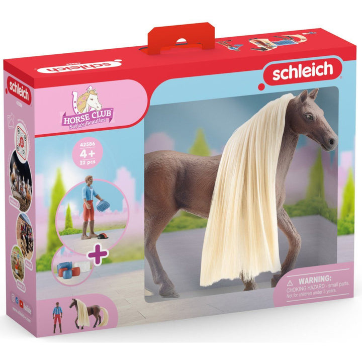 Schleich SLH42586 Horse Club Leo y Rocky starter set 42586