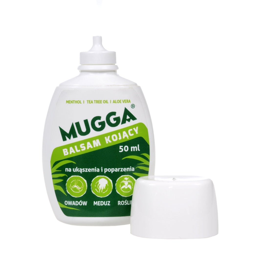 Set 2x Mugga 50% + 9,5% Deet Familiar + Bálsamo Calmante 50ml