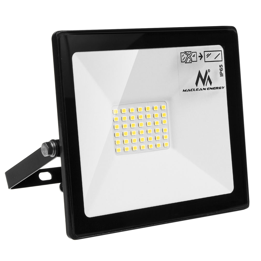 Estação de trabalho de chão com iluminador LED Maclean 30W