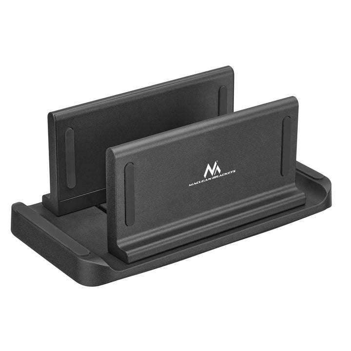 Maclean MC-454 Soporte de Terminal Thin Client / Mini PC Ajustable, se adapta a soportes VESA, Independiente, Color Negro