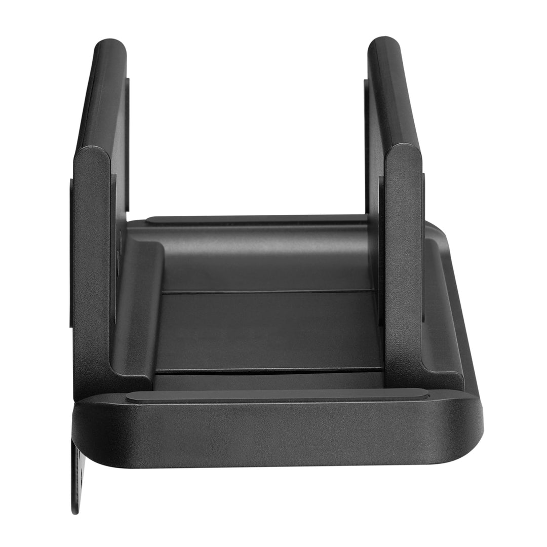 Maclean MC-454 Soporte de Terminal Thin Client / Mini PC Ajustable, se adapta a soportes VESA, Independiente, Color Negro