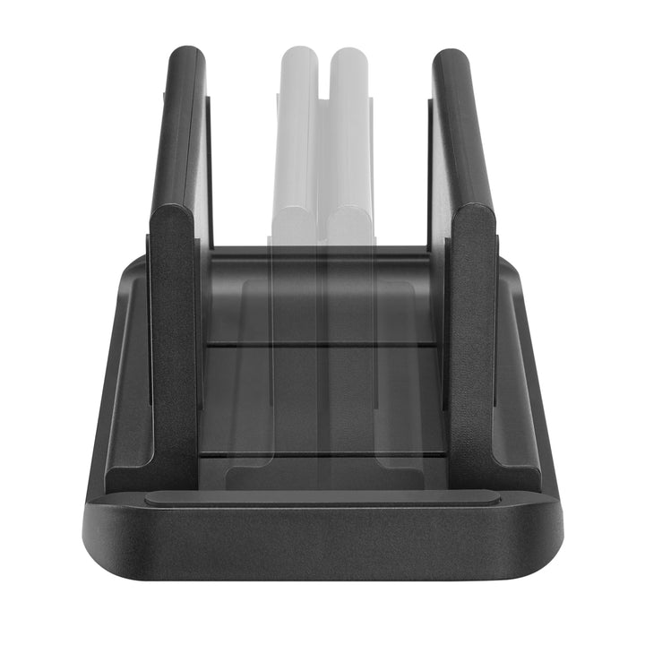 Maclean MC-454 Soporte de Terminal Thin Client / Mini PC Ajustable, se adapta a soportes VESA, Independiente, Color Negro