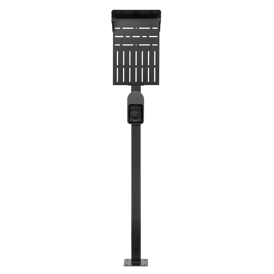 Maclean MCE456 Soporte Externo para Cargadores de Vehículos Eléctricos y PHEV, Acero, máx. 15 kg