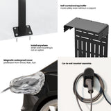 Maclean MCE456 Soporte Externo para Cargadores de Vehículos Eléctricos y PHEV, Acero, máx. 15 kg
