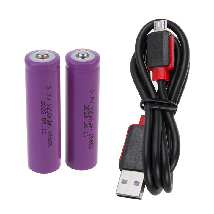 Lâmpada de oficina Maclean MCE307 Lâmpada magnética COB 2x1200mAh, 700lm, USB tipo C/Micro USB