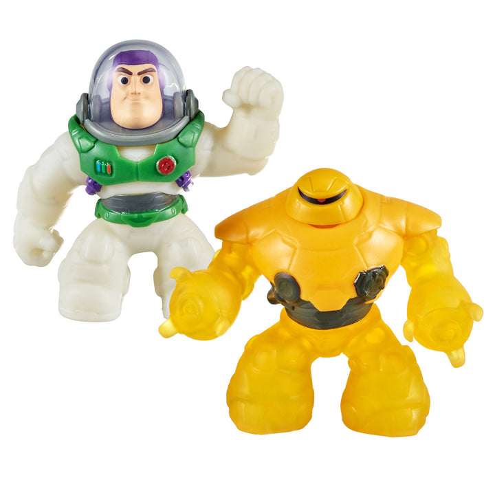 Conjunto de 2 figuras de Heroes of Goo Jit Zu LIGHTYEAR - Buzz vs Zyclops