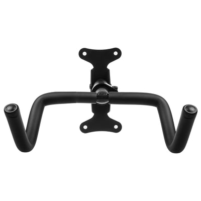 Maclean MC-431Soporte de Pared para Bicicletas Portabicicletas Horizontal Ajustable Ganchos de Acero Carga máx. 30 kg