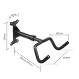 Suporte de parede horizontal em aço para bicicleta Maclean, carga máxima de 30 kg, MC-431