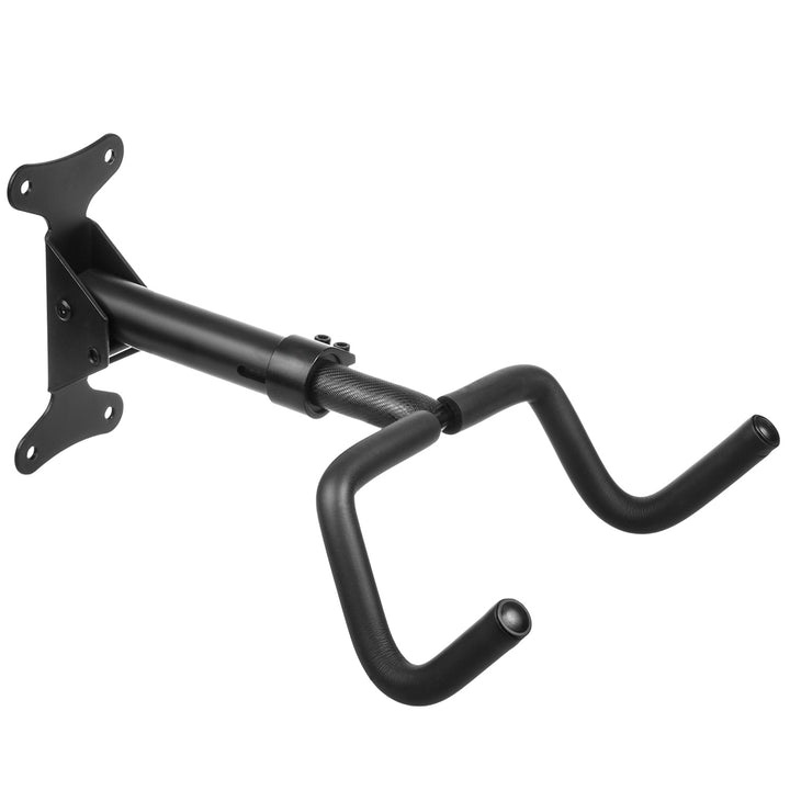 Maclean MC-431Soporte de Pared para Bicicletas Portabicicletas Horizontal Ajustable Ganchos de Acero Carga máx. 30 kg