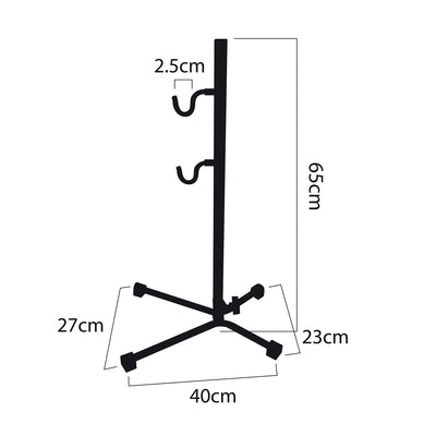 Maclean MC-434 Soporte de Servicio para Bicicletas Acero Carga máx. 20 kg Compatible con Bicicletas MTB con Ruedas de hasta 27,5"