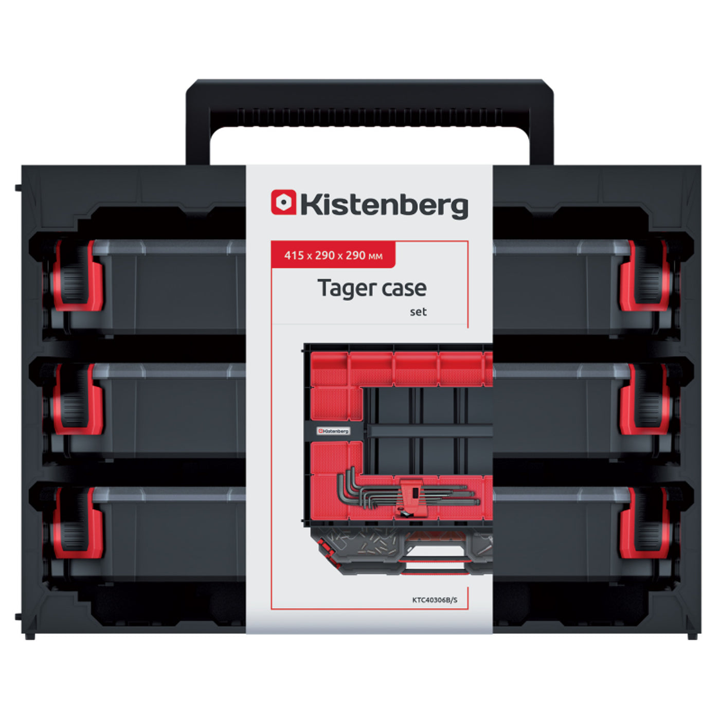 Maleta de ferramentas Kistenberg Tagercase 40 KTC40306B-S411