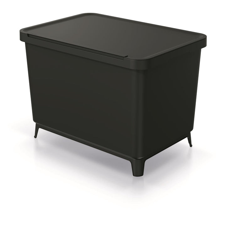 Lixeira Keden SYSTEMA 4x10 litros - reciclagem preta